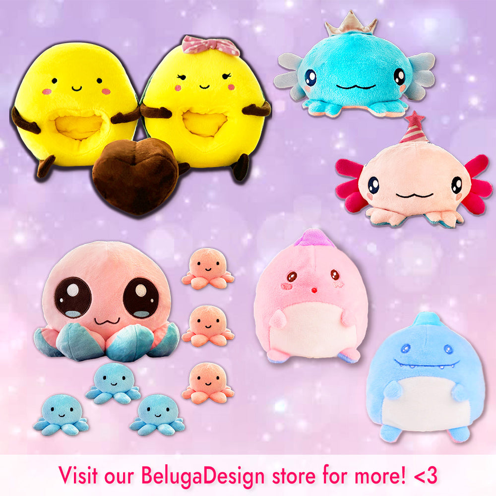 Load image into Gallery viewer, Octopus Plush | 7 Bundle Pink Blue Kawaii Large Plushie