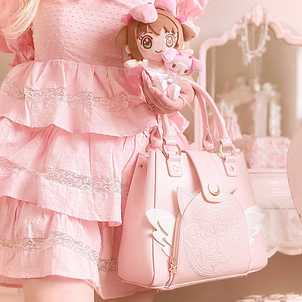 Load image into Gallery viewer, Sakura Anime Handbag - Cute Pink Purse