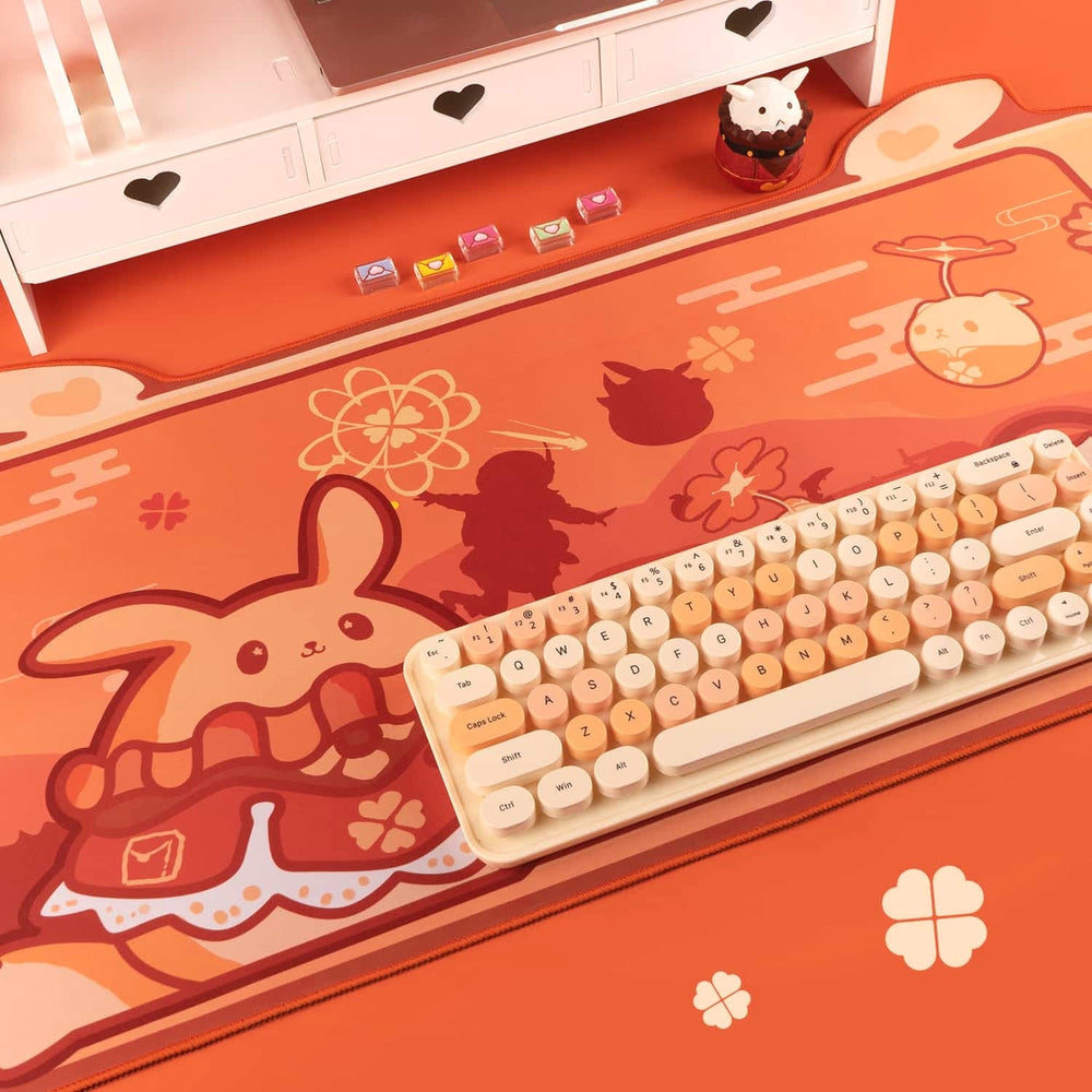 Load image into Gallery viewer, Klee Dodoco Desk Mat Genshin Impact