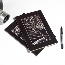 Load image into Gallery viewer, Anime Eyes Notebook - 2 Pack Ninja Manga Journal