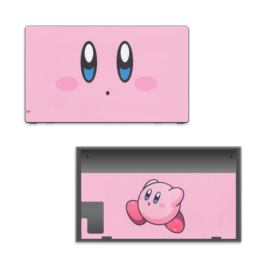 Load image into Gallery viewer, Kirby Skin | Pink Anime Nintendo Switch Old or Switch 2 Wrap