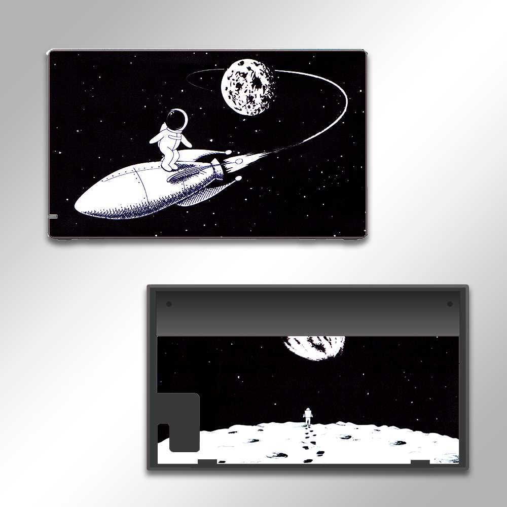 Load image into Gallery viewer, Space Moon Astronaut - Nintendo Switch, OLED or Lite Skin