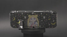 Load and play video in Gallery viewer, Moon Anime Skins - Black Anime Cute Nintendo Switch Lite Wraps