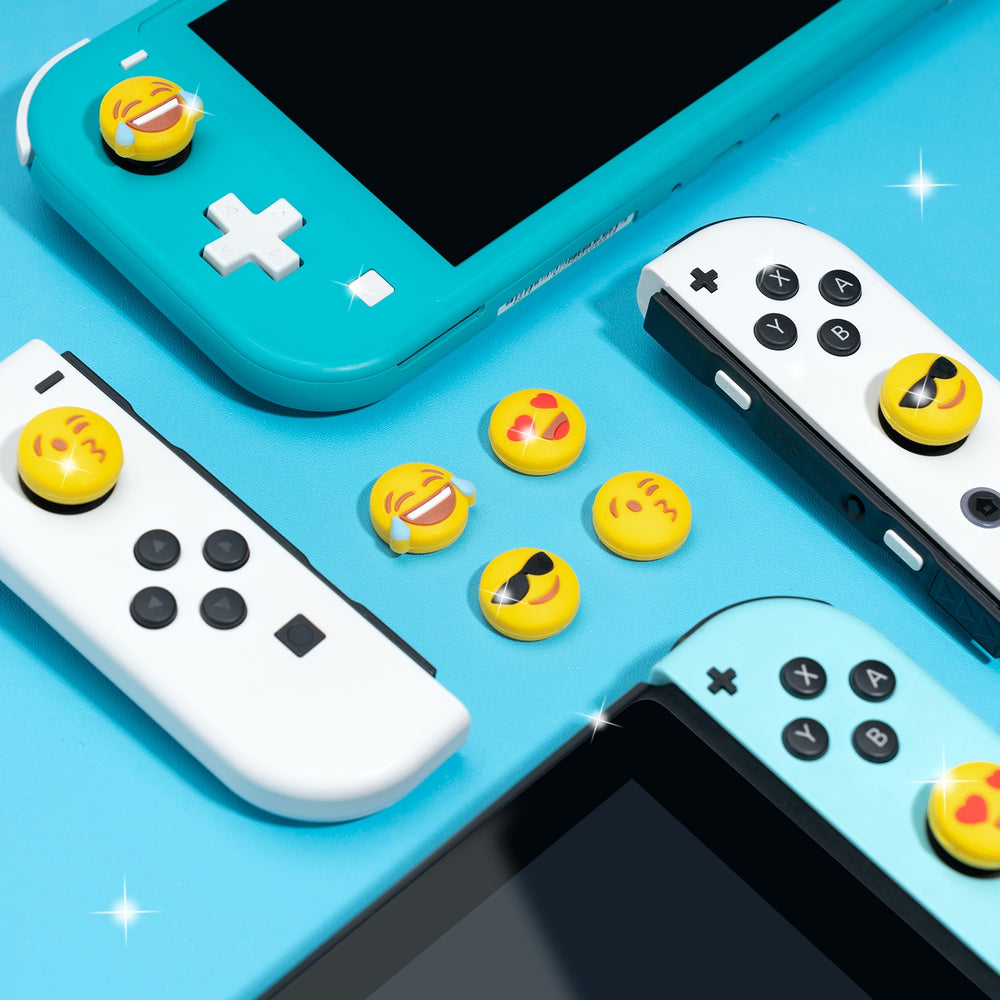Load image into Gallery viewer, Emoji Thumb Grips - Nintendo Switch, Lite, OLED & Switch 2 Button Caps