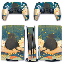 Load image into Gallery viewer, Fat Cat PS5 Skin - Cute Vinyl Wrap Sticker Sony Playstation 5