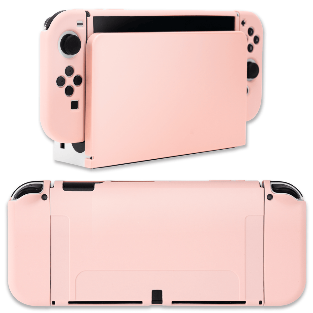 Load image into Gallery viewer, Pink Case + Dock Sleeve - Nintendo Switch OLED