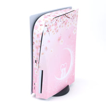 Load image into Gallery viewer, Sakura Cat PS5 Skin - Pink Cute Vinyl Wrap Sticker Sony Playstation 5