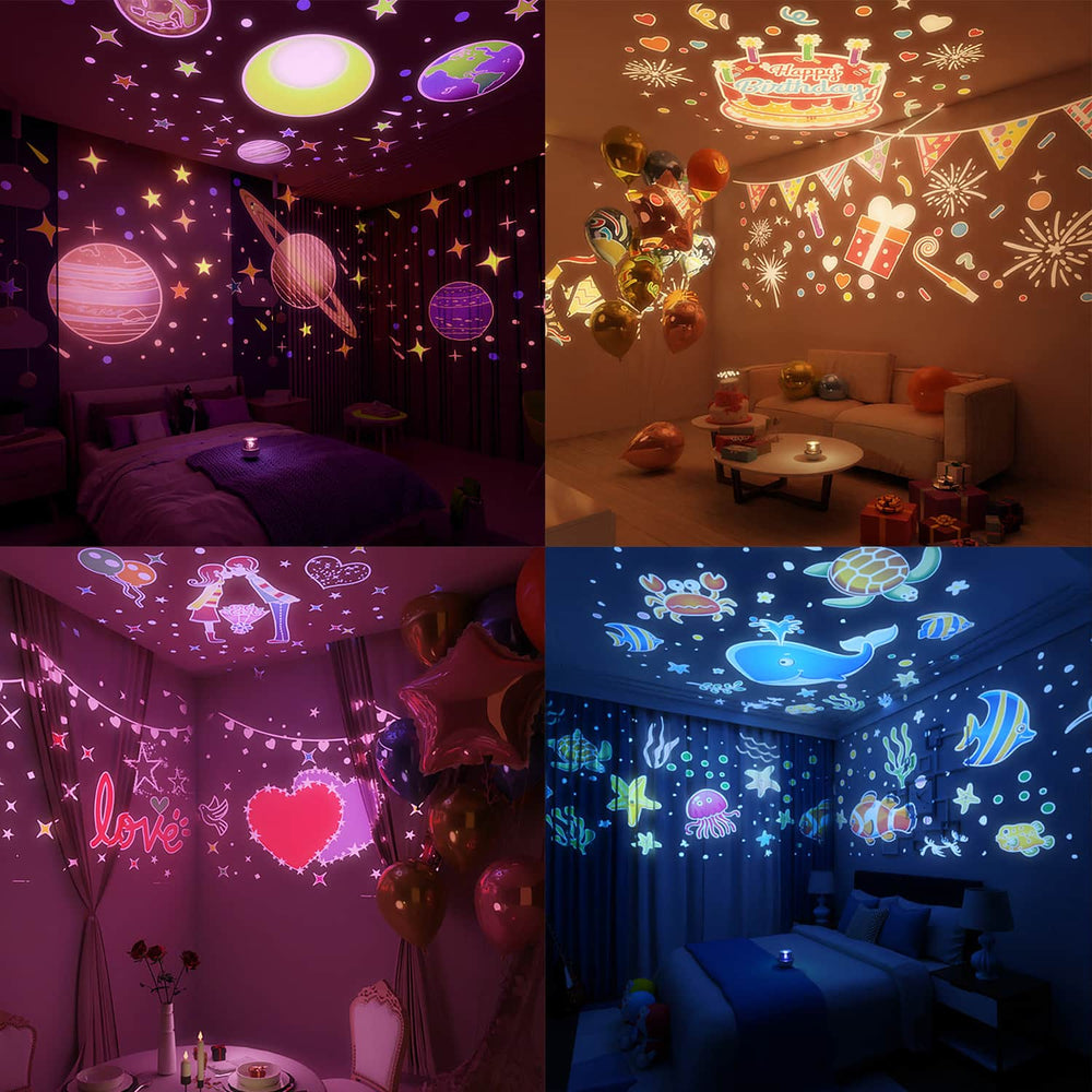 Load image into Gallery viewer, Bunny Night Light - Cute Kawaii Soft Projector
