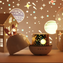 Load image into Gallery viewer, Bunny Night Light - Cute Kawaii Soft Projector
