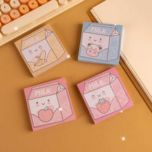 Load image into Gallery viewer, Milk Carton Sticky Notes - Kawaii Notepads
