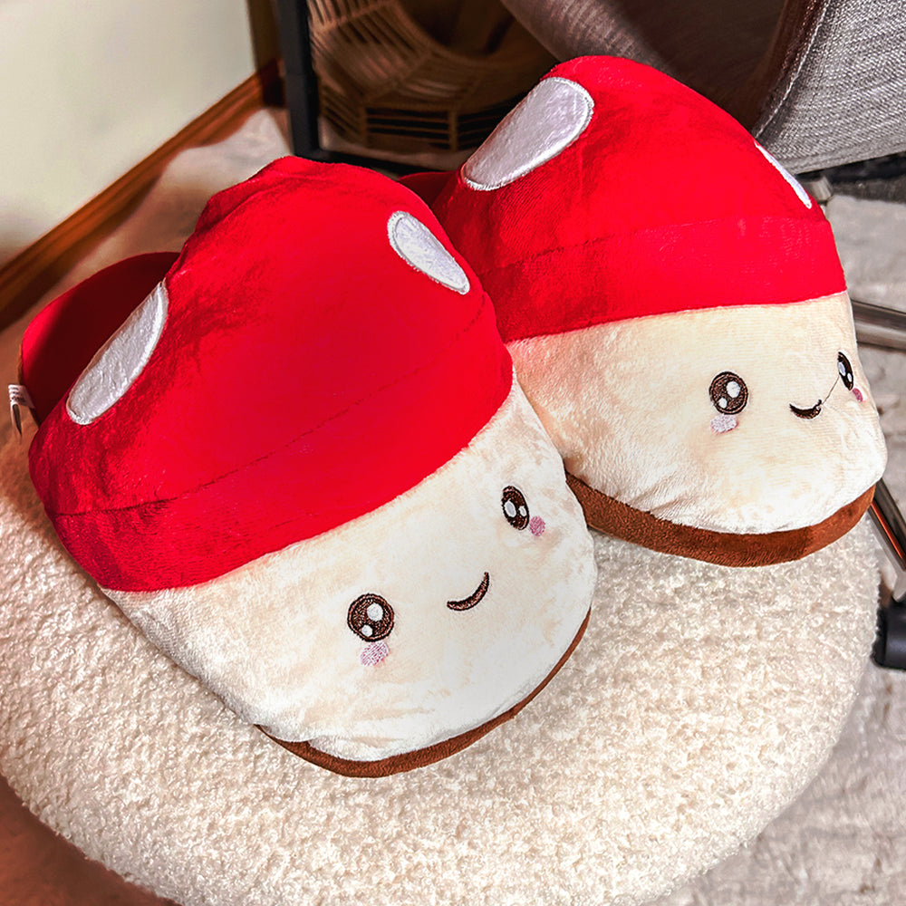 Load image into Gallery viewer, Mushroom Slippers | Cute Cartoon Kawaii Women Shoes
