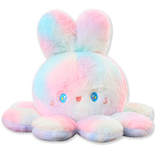 Load image into Gallery viewer, Octopus Plush - Reversible Pink Blue Plushie Toy
