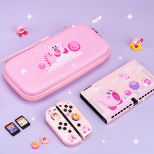 Load image into Gallery viewer, Kirby Bundle – Kawaii Pink Nintendo Switch Standard, Lite, OLED Case Carry Grips
