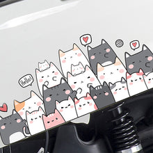 Load image into Gallery viewer, Cat Stickers – Kawaii Vinyl  Decal For Laptop Car Water Bottle
