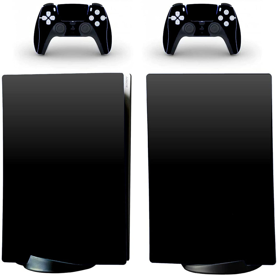 Black PS5 2020 OLD Skin | Solid Color Vinyl Cover Wrap Sticker