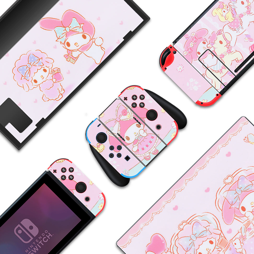 My Melody Skin - Cute Nintendo Switch Lite OLED Wrap