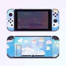 Load image into Gallery viewer, Blue Cinnamoroll - Dog Nintendo Switch, OLED or Lite Skin
