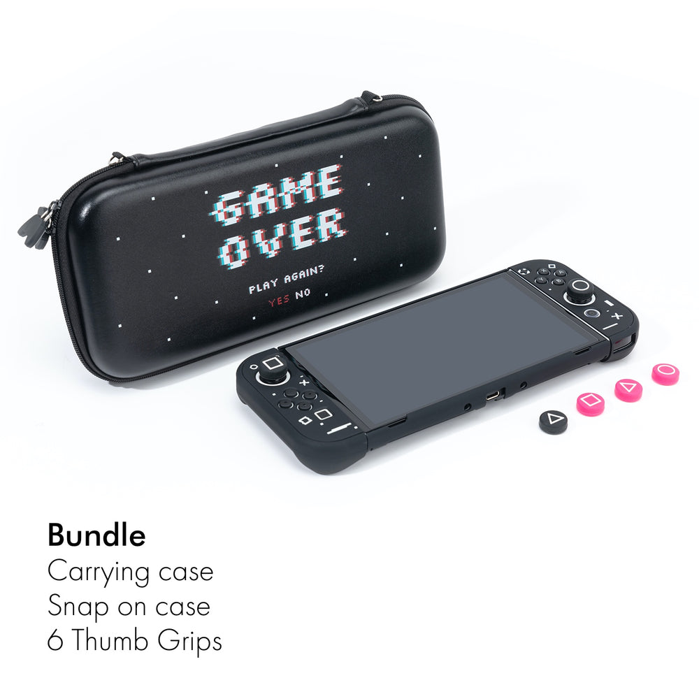 Load image into Gallery viewer, Game Over Carrying Case or Bundle - Nintendo Switch, Lite, OLED
