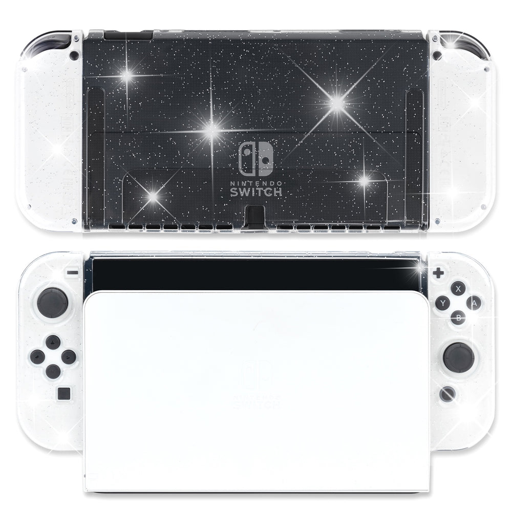 Load image into Gallery viewer, Glitter Case - Clear Shell Nintendo Switch Standard, Lite, OLED
