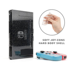 Load image into Gallery viewer, Glitter Case - Clear Shell Nintendo Switch Standard, Lite, OLED
