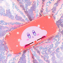 Load image into Gallery viewer, Kirby Bundle – Kawaii Pink Nintendo Switch Standard, Lite, OLED Case Carry Grips
