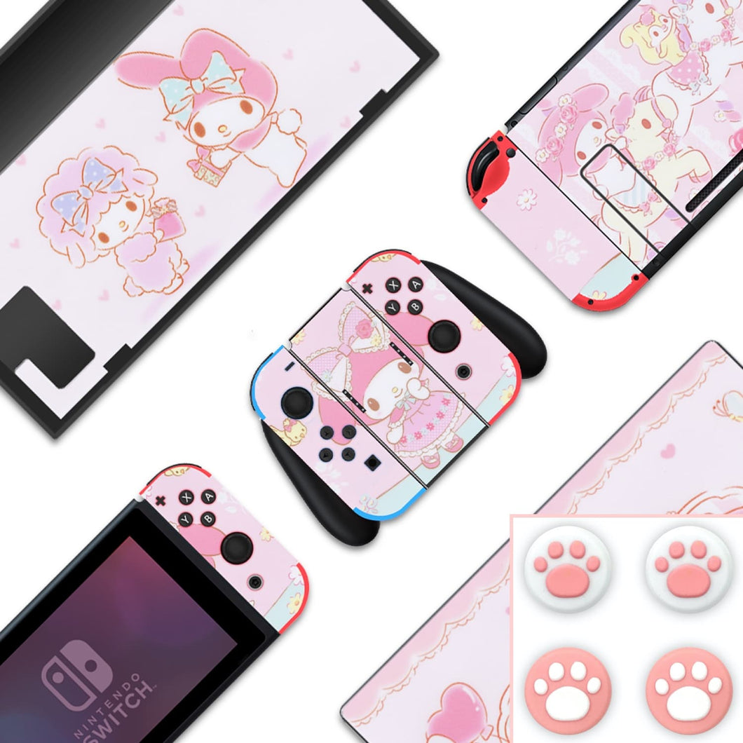 My Melody Skin - Cute Nintendo Switch Lite OLED Wrap