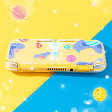 Load image into Gallery viewer, Space Glitter Switch Case - Clear Shell Nintendo Switch Lite
